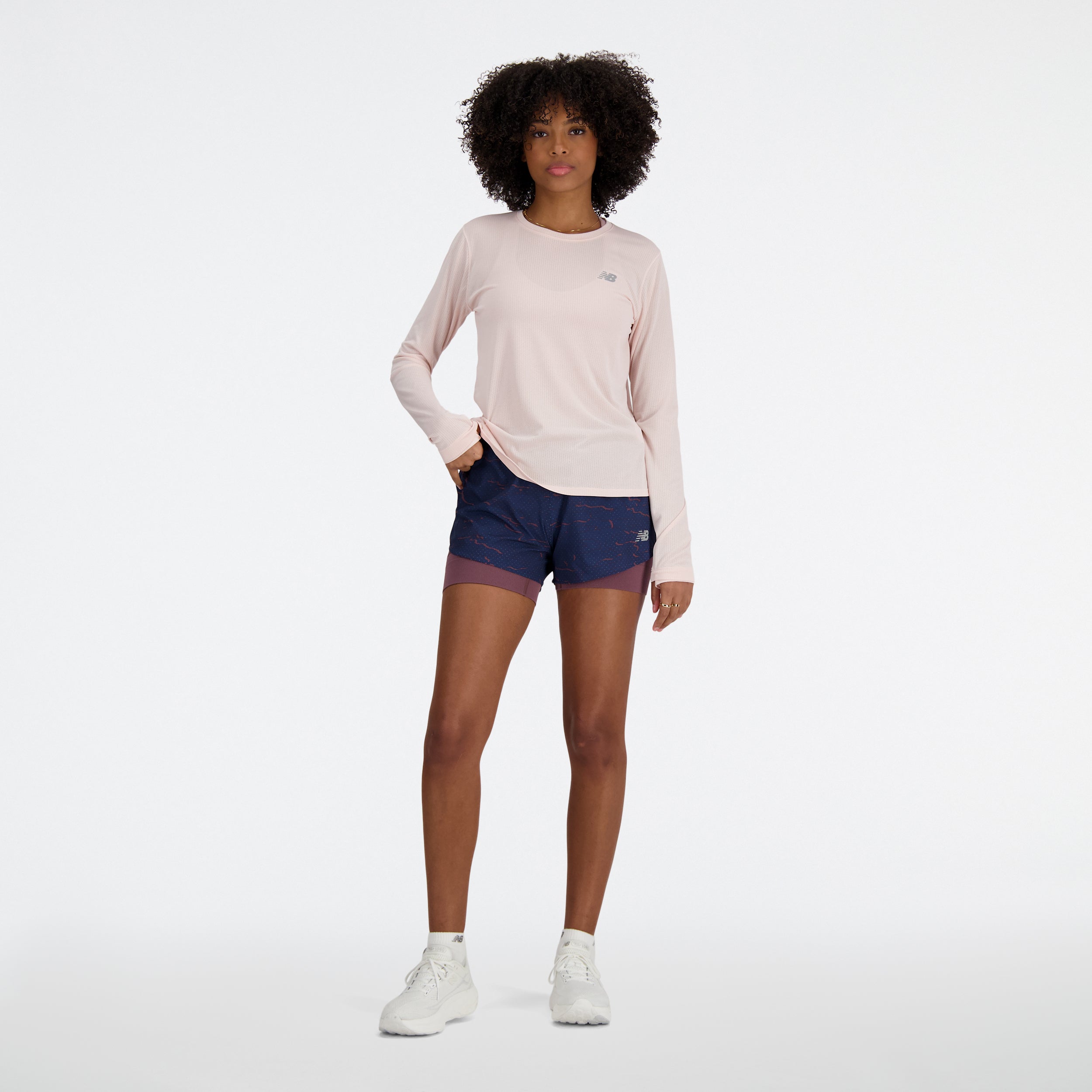 NEW BALANCE Womens Running L/S Top Laufshirts NEW BALANCE QPH XS