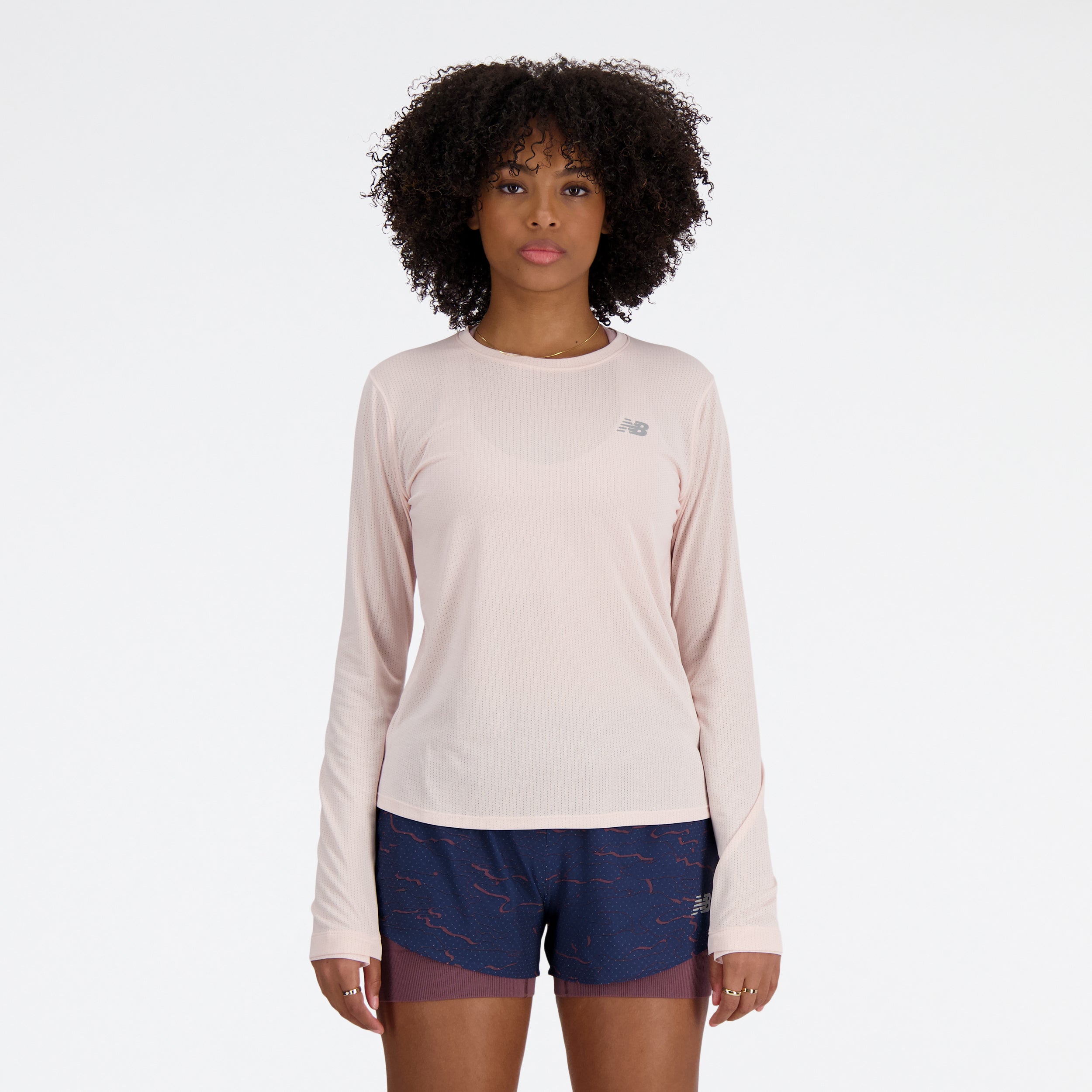 NEW BALANCE Womens Running L/S Top Laufshirts NEW BALANCE