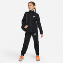 NIKE K NSW TRACKSUIT POLY FZ HBR Trainingsjacken NIKE BLACK/BLACK/WHITE XS