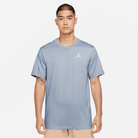 NIKE M J JUMPMAN EMB SS CREW Freizeitshirts /-hemden NIKE BLUE GREY/WHITE S