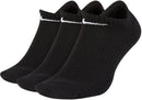 NIKE Herren Socken Everyday Cushion No-Show Socken NIKE BLACK/WHITE S