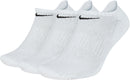 NIKE Herren Socken Everyday Cushion No-Show Socken NIKE WHITE/BLACK S