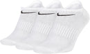 NIKE U NK EVERYDAY LTWT NS 3PR Socken NIKE WHITE/BLACK S