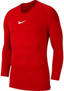 NIKE Kinder Fußball Jersey Y NK DRY PARK 1STLYR JSY LS Fußballoberteile NIKE UNIVERSITY RED/WHITE S