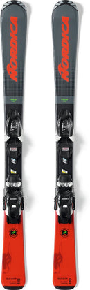 NORDICA TEAM J R(70-90)+J4.5 FDT Ski Alpin NORDICA GREY/RED 80