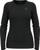 ODLO BL TOP crew neck l/s MERINO 20 Unterhemden ODLO 15000 black S