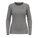 ODLO BL TOP crew neck l/s MERINO 20 Unterhemden ODLO 10183 odlo steel grey melange XS