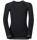 ODLO Kinder Unterhemd Shirt l/s crew neck EVOLUTION Unterhemden ODLO 60056 black - odlo graphite gr 116