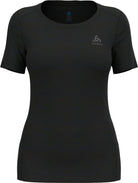 ODLO BL TOP crew neck s/s MERINO 20 Unterhemden ODLO 15000 black M