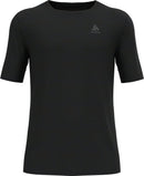 ODLO BL TOP crew neck s/s MERINO 20 Unterhemden ODLO 15000 black M