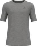 ODLO BL TOP crew neck s/s MERINO 20 Unterhemden ODLO 10183 odlo steel grey melange S