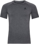 ODLO Herren Unterhemd BL TOP Crew neck s/s PERFORMAN Unterhemden ODLO 15701 grey melange - black XL