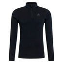 ODLO BL TOP turtle neck l/s half zi Unterhemden ODLO 15000 black L