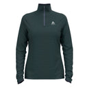 ODLO Mid layer 1/2 zip ESSENTIAL TH Laufshirts ODLO 21053 india ink melange XS