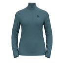 ODLO Mid layer 1/2 zip ROY Skifleece ODLO 21008 blue wing teal - reef wa XL