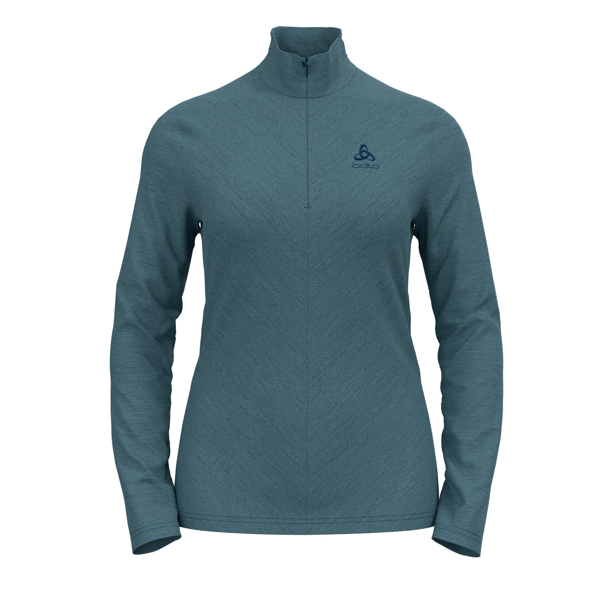 ODLO Mid layer 1/2 zip ROY Skifleece ODLO 21008 blue wing teal - reef wa XL