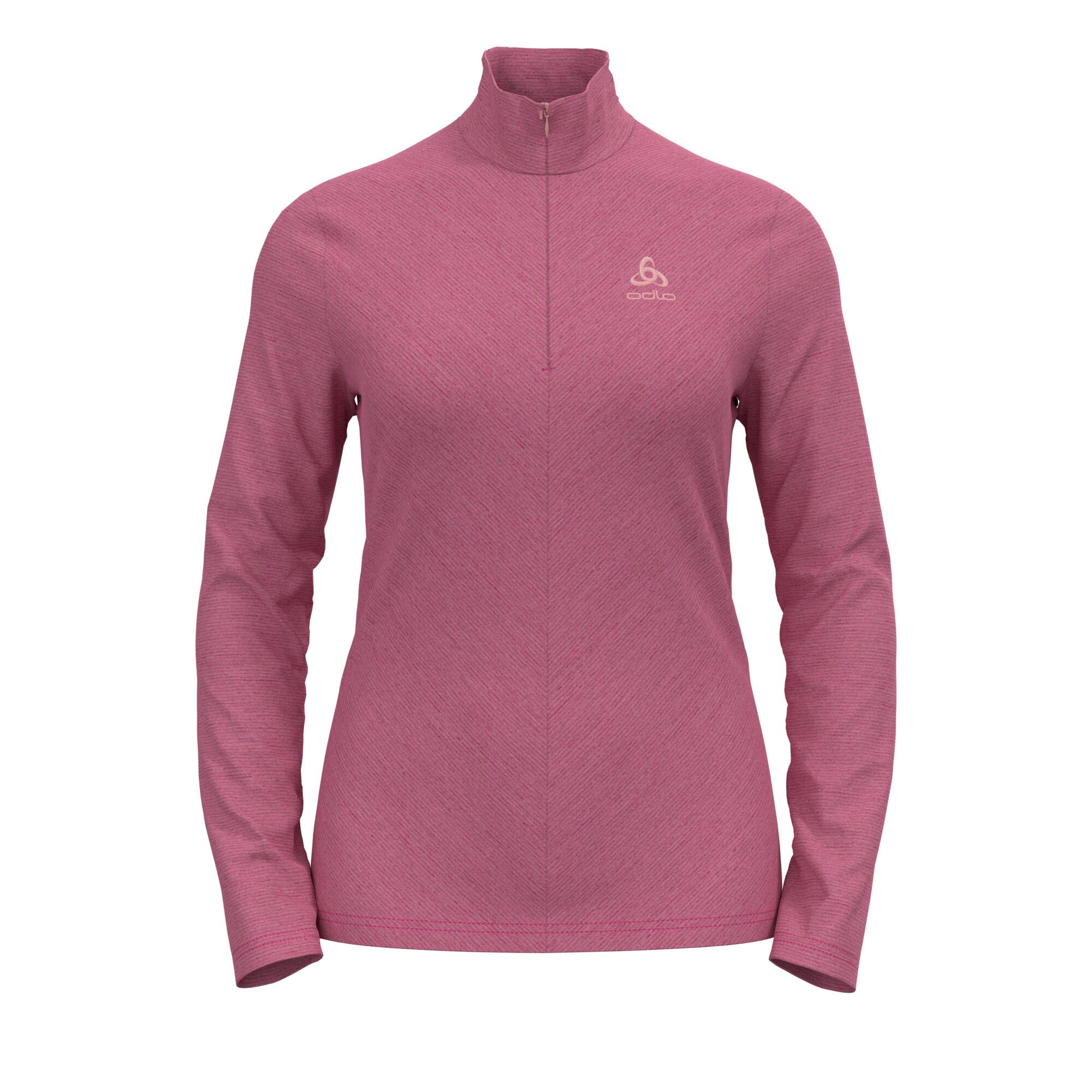 ODLO Mid layer 1/2 zip ROY Skifleece ODLO 30820 festival fuchsia - boto L