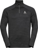 ODLO Herren Midlayer 1/2 zip MILLENNIUM EL Laufshirts ODLO 60008 black melange M