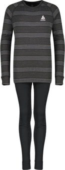 ODLO Set long ACTIVE WARM ECO SET Unterwäsche Sets ODLO 60066 black - grey melange 104