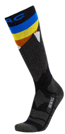 P.A.C. PAC SK 9.2 Merino Extra Warm Men Fahrradsocken P.A.C. Anthracite-Blue 40