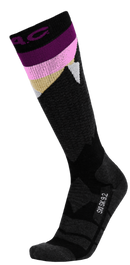 P.A.C. PAC SK 9.2 Merino Extra Warm Women Laufsocken P.A.C. Anthracite-Purple 38