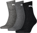 PUMA Herren SHORT CREW 3P Socken PUMA anthracite / grey 35-38