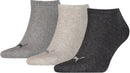 PUMA Plain Sneaker - Trainer Socken 3er-Pack Socken PUMA anthraci/l mel grey/m mel 35-38