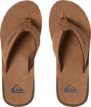 QUIKSILVER Herren Zehensandalen "Carver Nubuk" Badeschuhe & FlipFlops QUIKSILVER