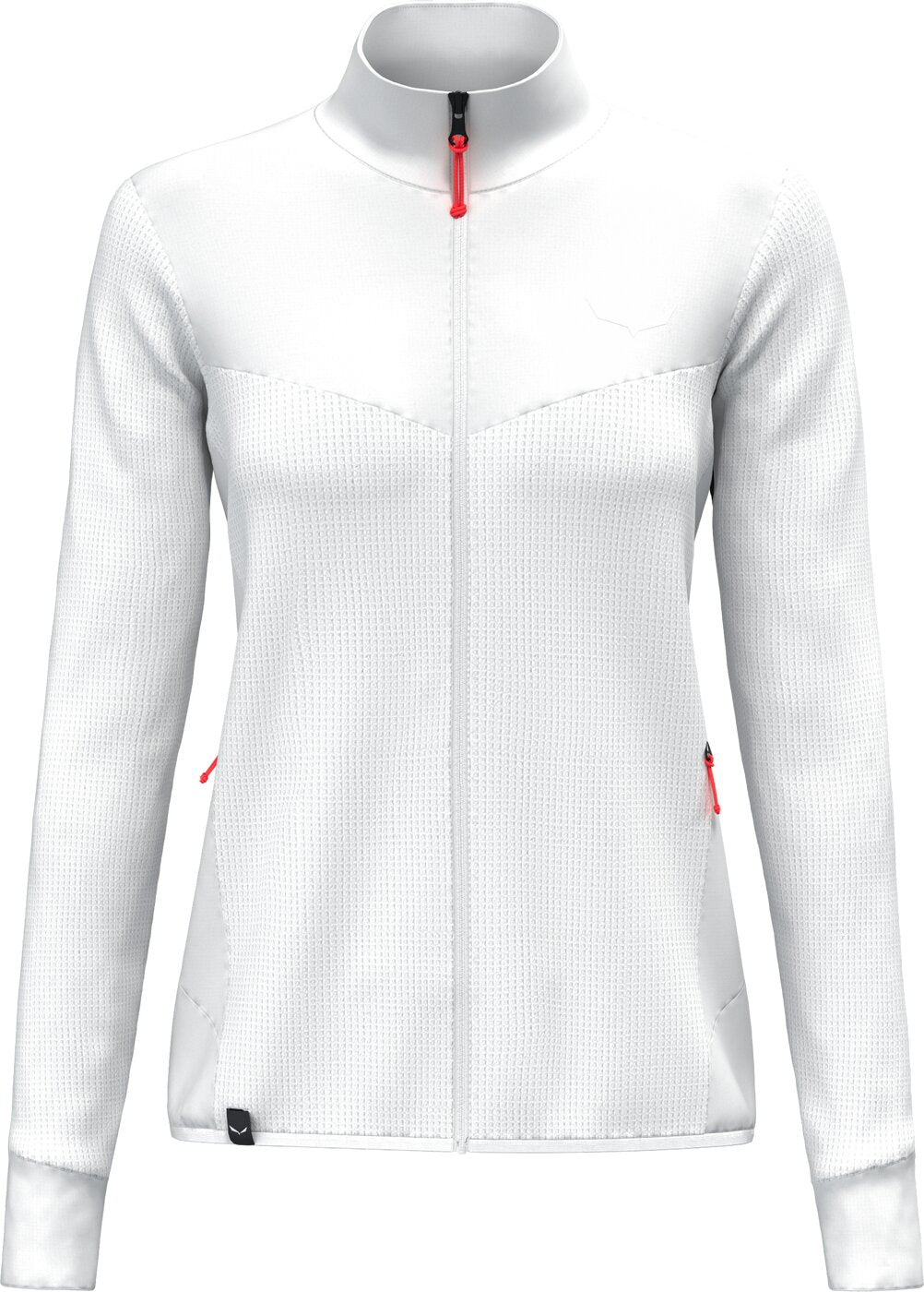 SALEWA PUEZ WAFFLE HYB PL JACKET W Fleecejacken & Pullover SALEWA 0010 white 36