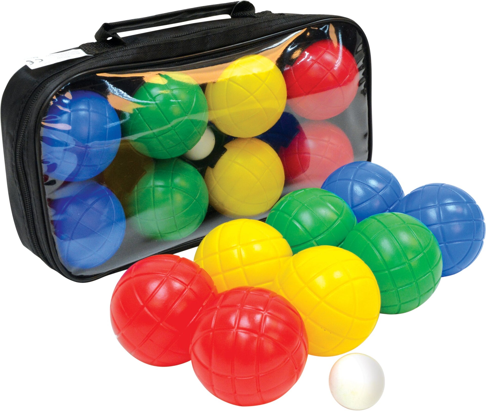 SCHILDKRÖT FUN SPORTS FUN BOCCIA Set, 4x Kunststoffkuge – Sport Kuhn