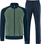 SCHNEIDER SPORTSWEAR KIRKM-ANZUG Trainingsjacken SCHNEIDER SPORTSWEAR 6184 khaki/dunkelblau 24