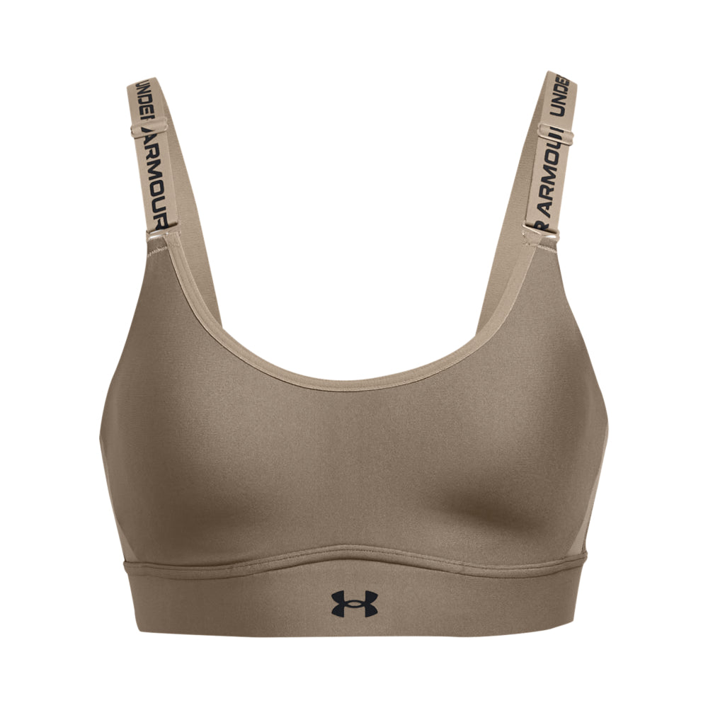 UNDER ARMOUR UA INFINITY MID BRA BHs UNDER ARMOUR TAUPE DUSK S/A
