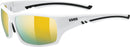 Uvex Sportstyle 222 pola Brille Fahrradbrillen UVEX 8860 white -