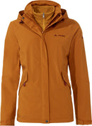 VAUDE Wo Rosemoor 3in1 Jacket Wanderjacken VAUDE silt brown 40