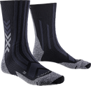X-SOCKS TREKKING PERFORM DUAL LAYER CREW Wandersocken X-SOCKS 6 BLACK/CHARCOAL 36-38